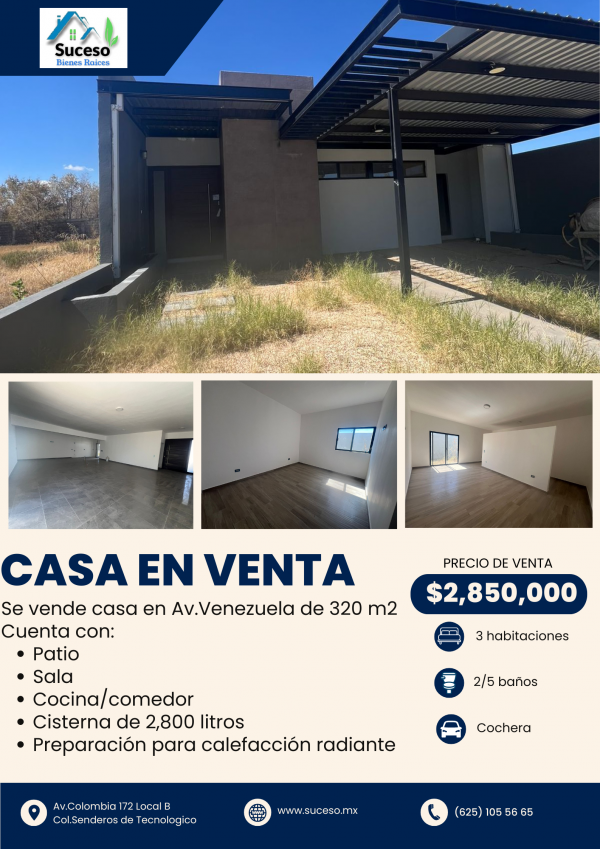 Casa en Venta Calle Venezuela