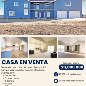 Casa En Venta Colonia Mantioba