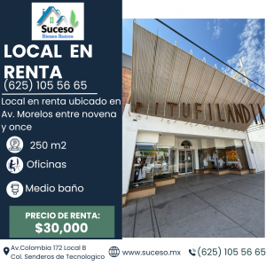 Local en Renta Av.Morelos