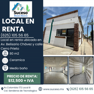 Local en Renta Av. Belisario Chavez