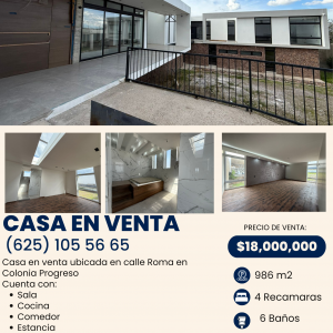 Casa en Venta Colonia Progreso