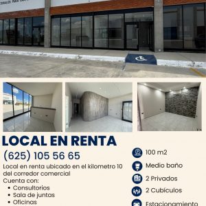 Local en Renta en el km 10 del Corredor