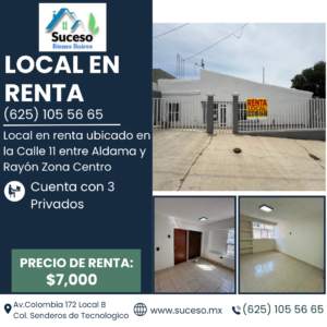 Local en Renta Calle 11