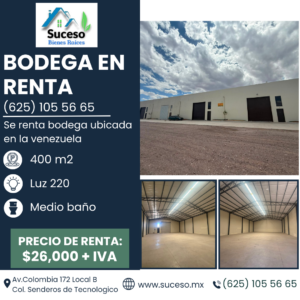 Bodega en Renta en la Venezuela